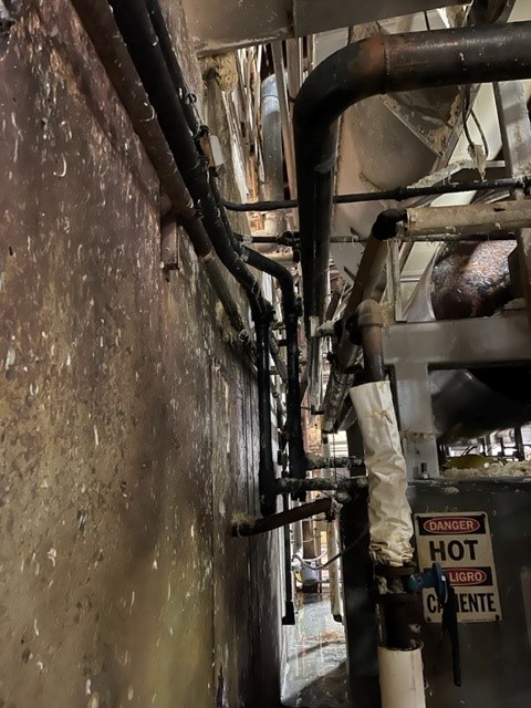 2. OFI Gilroy Steam Vent Piping East to West