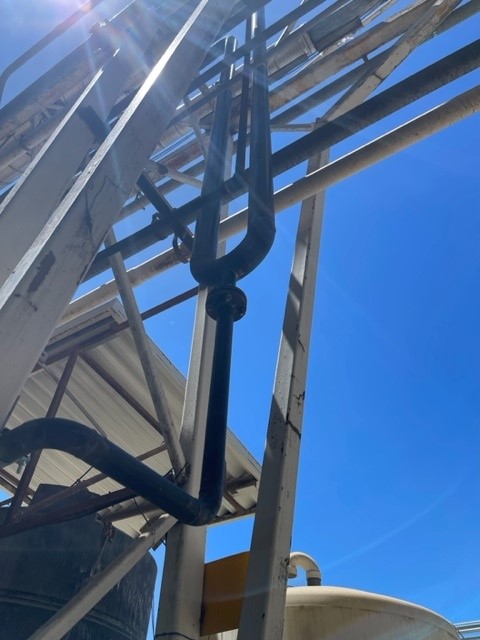 7. OFI Gilroy Steam Vent Exterior P-Trap