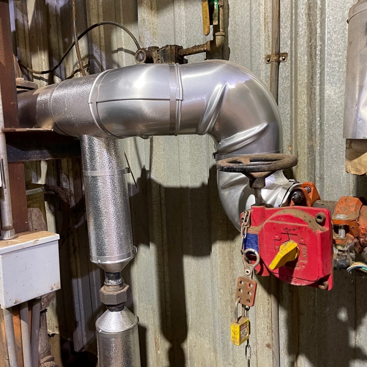 Boiler Room Cold Water Supply to Heater with Recirc 1-2022