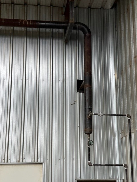 Steam Header Drip Leg